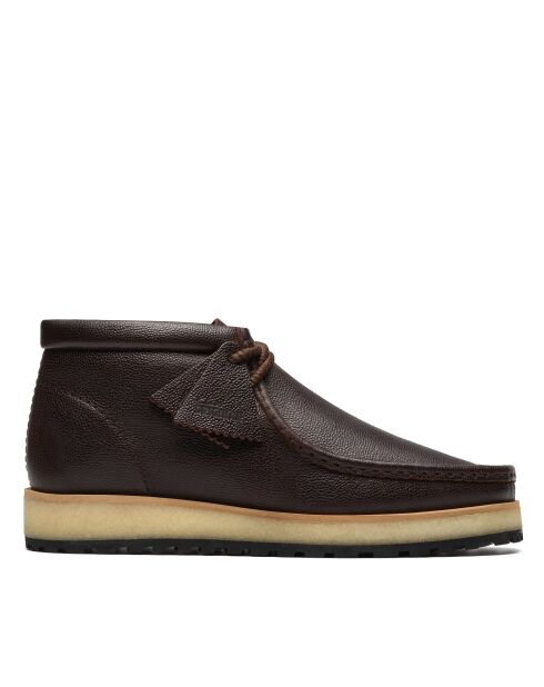 Stivali Wallabee Scout marrone granato