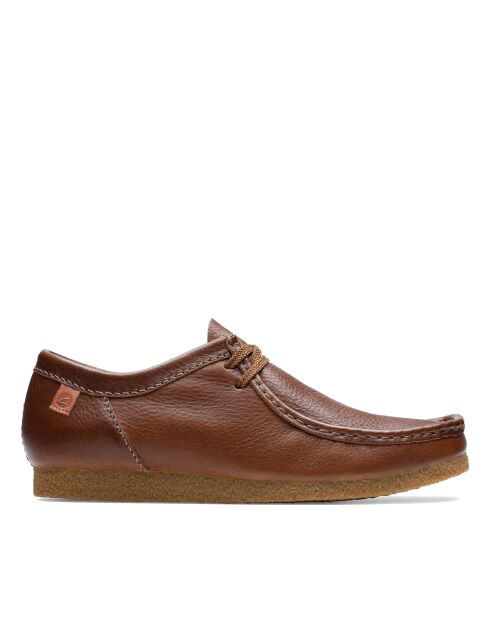 Shacre II Run karamel leren schoenen
