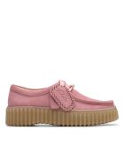 Chaussures Torhill Bee en daim rose poudré