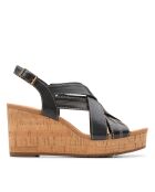 Sandalias negras Sabina Sling - Tacón 8cm
