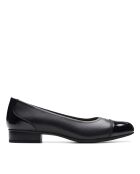Juliet Step schwarze Lederschuhe