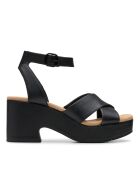 Sandalias negras Nerisa Pearl - Tacón de 7,5 cm