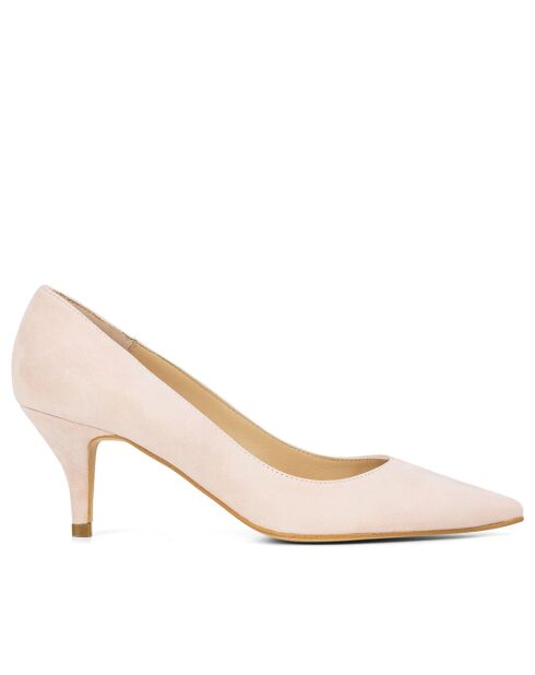 Escarpins 13370 en cuir daim molokai