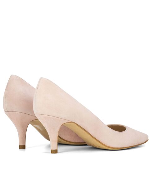 Escarpins 13370 en cuir daim molokai