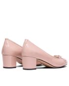 52649 Pumps in pelle verniciata color carne