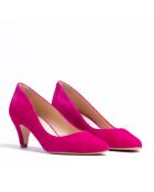 Pumps 176763 in pelle scamosciata fucsia - Tacco: 5,5 cm