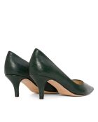 13370 Pumps verdi in pelle di coccodrillo