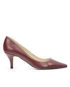 13370 Pumps Mestizo in pelle bordeaux