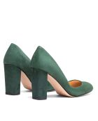 Pumps da sera verdi F-1998 - Tacco: 8cm
