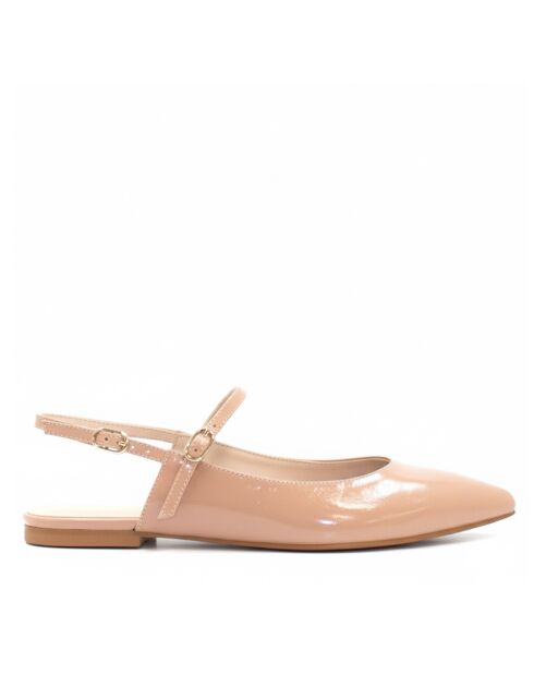 Ballerine BA23 Naplack nude