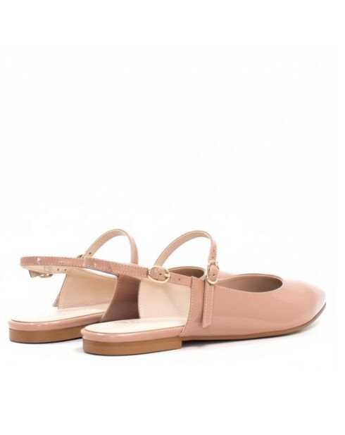 Ballerine BA23 Naplack nude