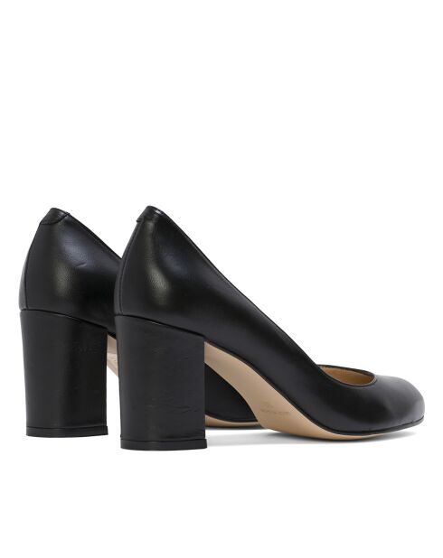Pumps Mestizo 12619 nere in pelle - Tacco: 7cm