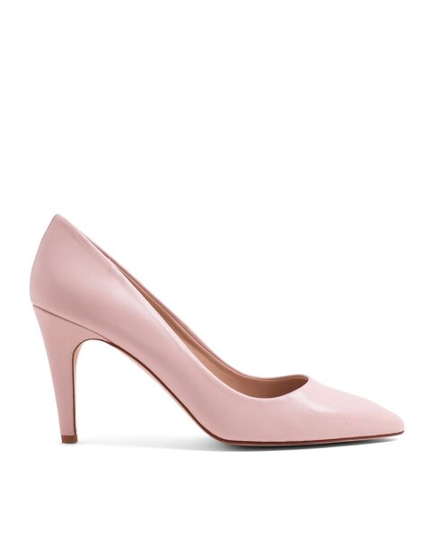 Dumps Isabel nude in nappa - Tacco: 7,5 cm