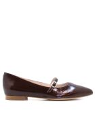 Ballerines CA-2287 en Cuir marron