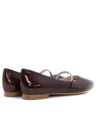Ballerines CA-2287 en Cuir marron
