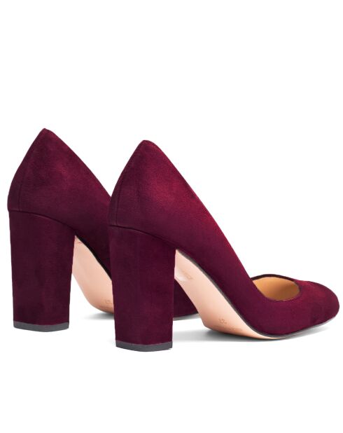 Pumps da sera bordeaux F-1999 - Tacco: 8cm