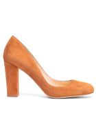 Scarpe da sera marroni F-1997 - Tacco: 8cm