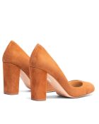 Scarpe da sera marroni F-1997 - Tacco: 8cm