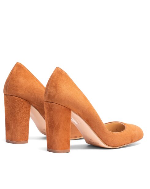 Scarpe da sera marroni F-1997 - Tacco: 8cm