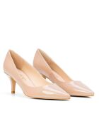 Escarpins 13370 en Cuir Vernis nude