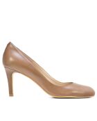 Pumps tibetane in pelle beige cammello 12619 - Tacco: 6cm
