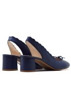 Pumps SA34 Nappa blu marino