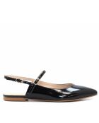 Ballerine BA23 Naplack nere