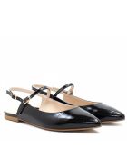 Ballerine BA23 Naplack nere