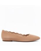 Ballerine CA-0091R in camoscio nude