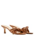 CA-1870 muiltjes met hak in bruin Mestizo-leer - Hak: 6 cm