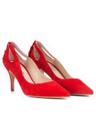 Pumps Marlboro 14786 in pelle scamosciata rossa - Tacco: 7cm