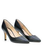 Escarpins 13975 en Cuir Nappa noirs - Talon : 7,5cm