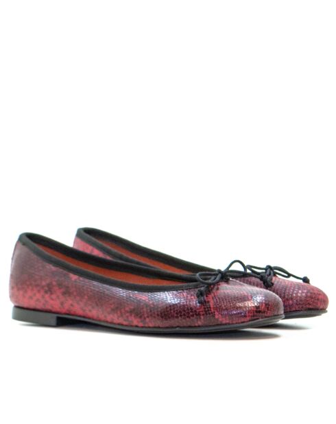 Ballerines 166807 Python Mini bloodstones