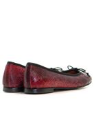 Ballerines 166807 Python Mini bloodstones