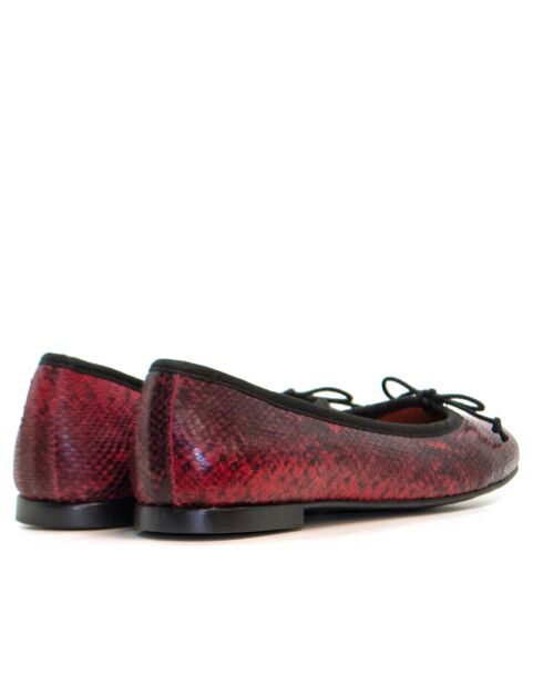 Ballerines 166807 Python Mini bloodstones
