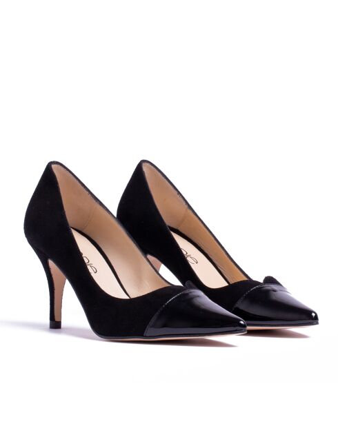 CA-1034 Pumps van zwart lakleer - Hak: 7 cm