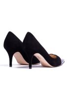 CA-1034 Schwarze Pumps aus Lackleder — Absatz: 7 cm