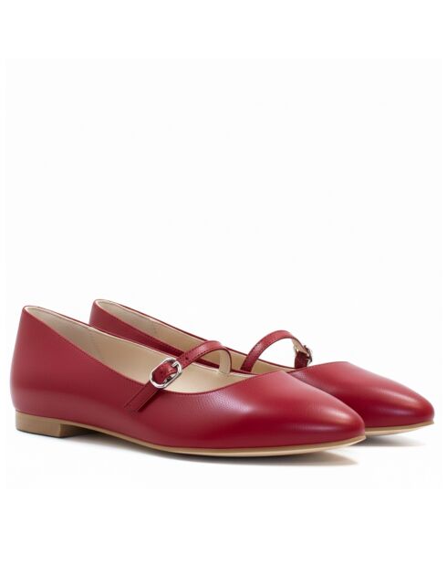 Ballerine rosse Malorie CA-2287