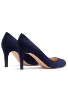 Pumps 12619 in pelle scamosciata blu marino - Tacco: 7cm