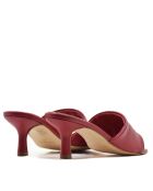 Sabot con tacco CA-1870 suola rossa liscia - Tacco: 6cm