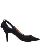Pumps 14786 in pelle scamosciata nere - Tacco: 7cm