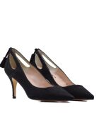 Pumps 14786 in pelle scamosciata nere - Tacco: 7cm