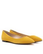 Ballerine CA-106 in camoscio giallo
