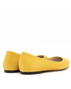 Ballerine CA-106 in camoscio giallo