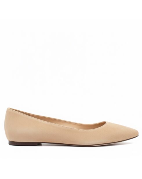 Ballerine CA-106 in camoscio nude