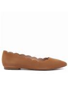 Ballerines CA-0091R en Daim camel
