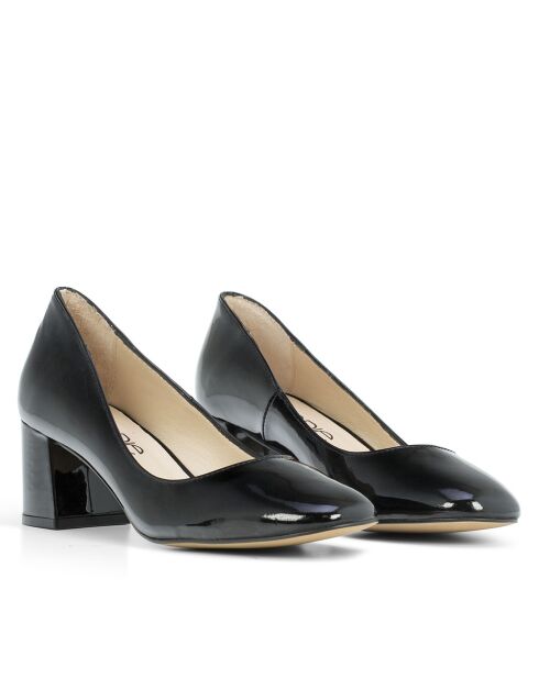 Pompe in vernice nera F-2702