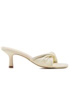 CA-1870 beige mestizo leren muiltjes met hak - Hak: 6 cm