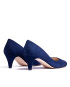 Pumps 176763 in pelle scamosciata blu marino - Tacco: 5,5 cm