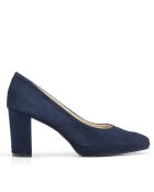Pumps 12875 in pelle scamosciata blu marino - Tacco: 8cm